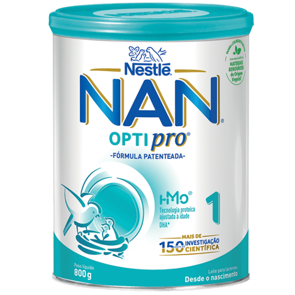 Nestlé NAN Optipro 1 Leite Lactentes 800g