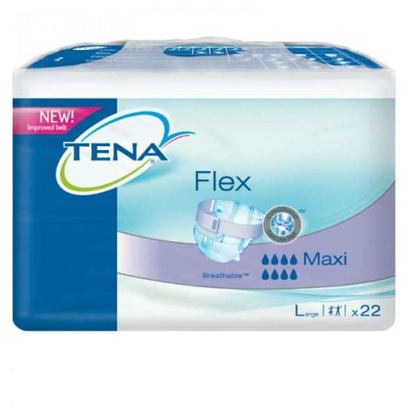 Tena Flex Maxi Fraldas Large x22