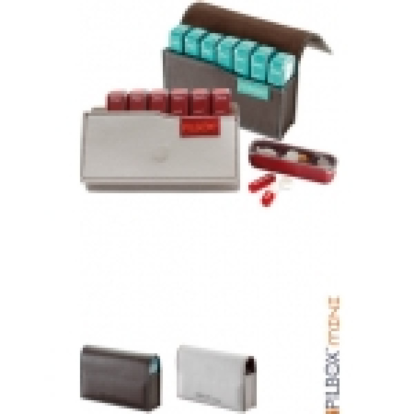 Pilbox Mini Caixa Para Comprmidos 7 Dias X3 Tomas