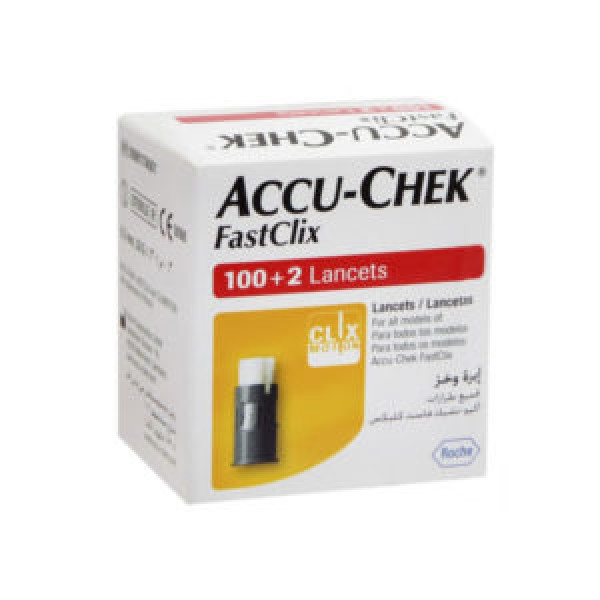 Accu-Chek FastClix Lancetas X102
