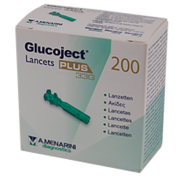 Glucoject Plus Lancetas X200