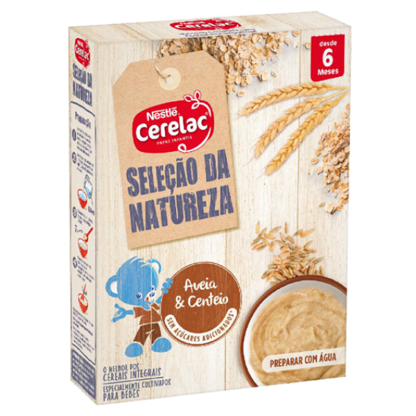 Nestlé Cerelac Aveia Centeio 6M+ 240gr