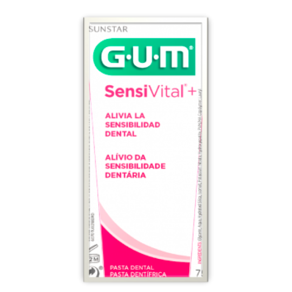 Gum Sensivital+ Pasta Dentífrica 75ml