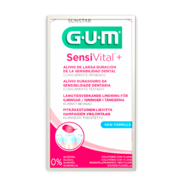 Gum Sensivital+ Colutório 500ml