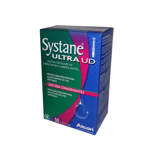 Systane Ultra Solução Oftalmológica Lubrificante Unidose X30