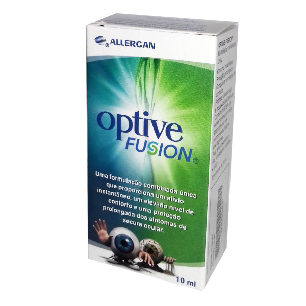 Optive Fusion Solução Oftálmica Lubrificante 10ml