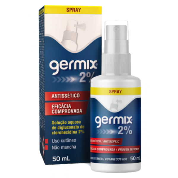 Germix Spray Solução Clorohexidina 2% 50ml