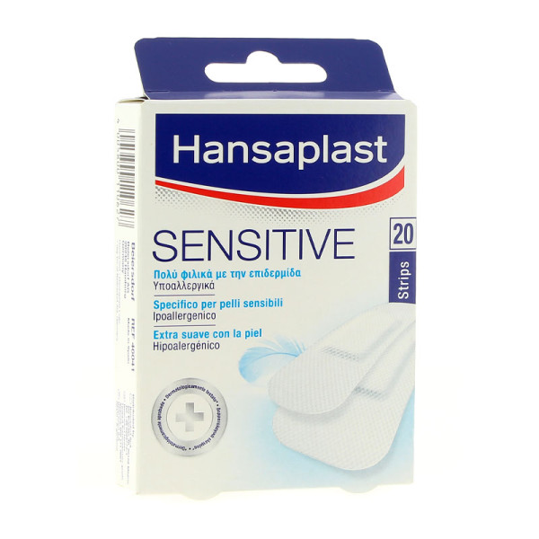 Hansaplast Sensitive Pensos Hipoalergénicos X20