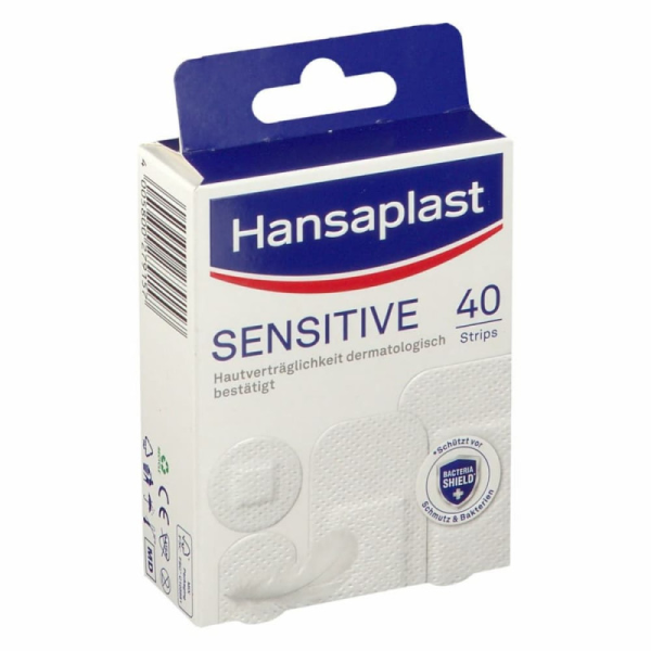 Hansaplast Sensitive Penso Hipoalergénico 4Tamanhos X40