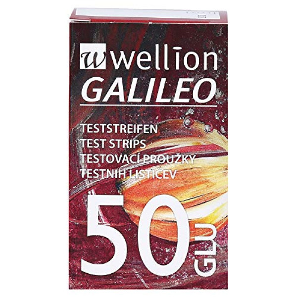 Wellion Galileo  Tiras Sangue Glicose X50