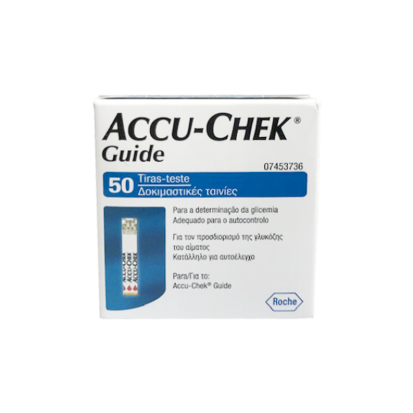 Accu-Chek Guide Tiras Sangue Glicose X50