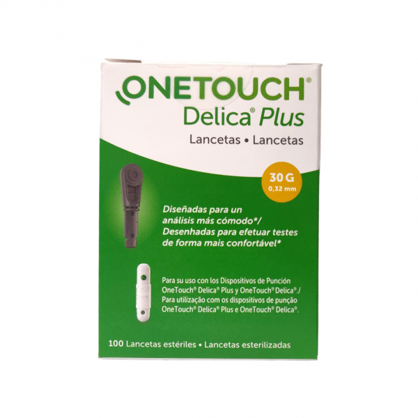 OneTouch Delica Plus Lancetas X100