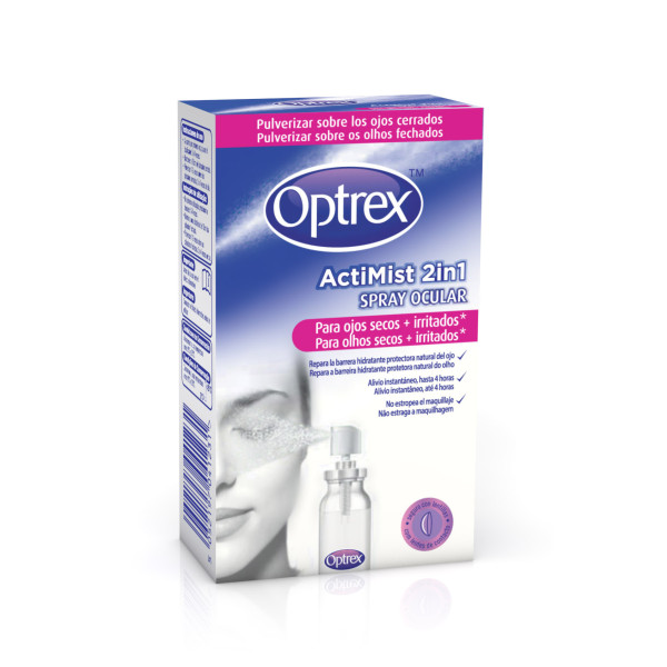Optrex Actimist 2em1 Spray Olhos Secos 10ml