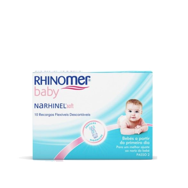 Rhinomer Baby Recargas Flexiveis Descartáveis x10