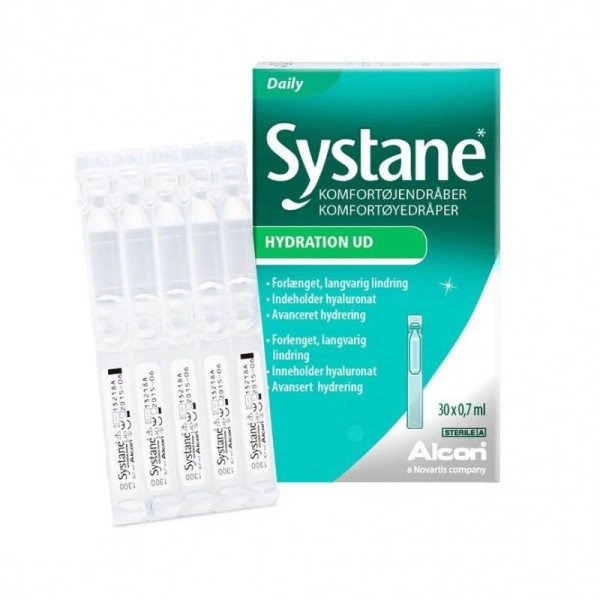 Systane Hydration Solução Oftalmológica Lubrificante Unidose  X30