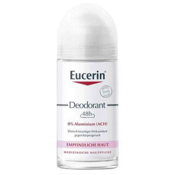 Eucerin Desodorizante 48H 0% Alumínio 50ml