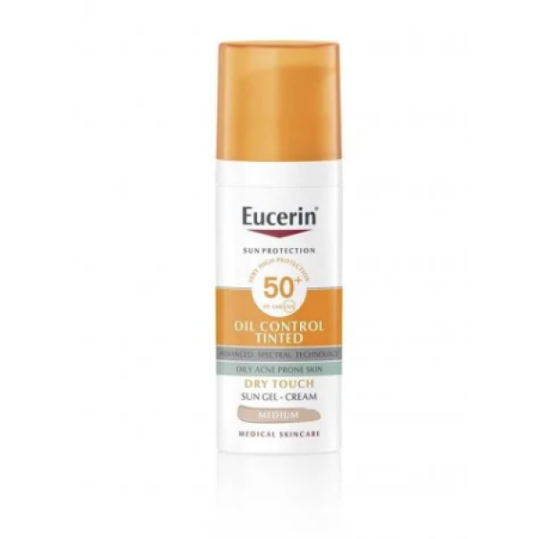 Eucerin Sunface Oil Control SPF50 50ml Cor Medium