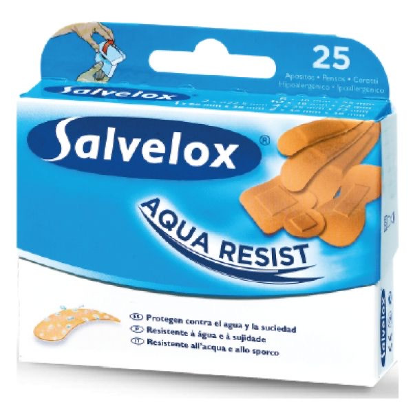 Salvelox Aqua Resist Penso Plástico 6 Tamanhos x25