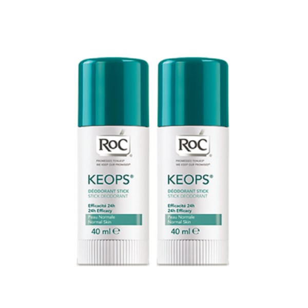 Desodorizante Roc Higiene Promo Keops Stick x2