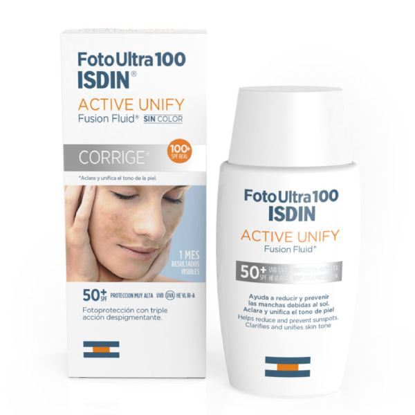 ISDIN Foto Ultra 100 Active Unify Fusion Fluid FPS 50+ 50ml