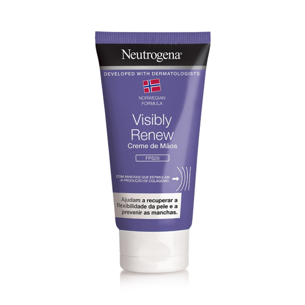 Neutrogena Visibly Renew Creme de Mãos Elasticidade Intensa FPS 20 75ml