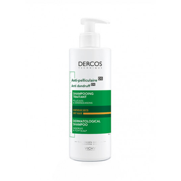 Dercos Technique Champô Anticaspa Cabelo Seco 390ml