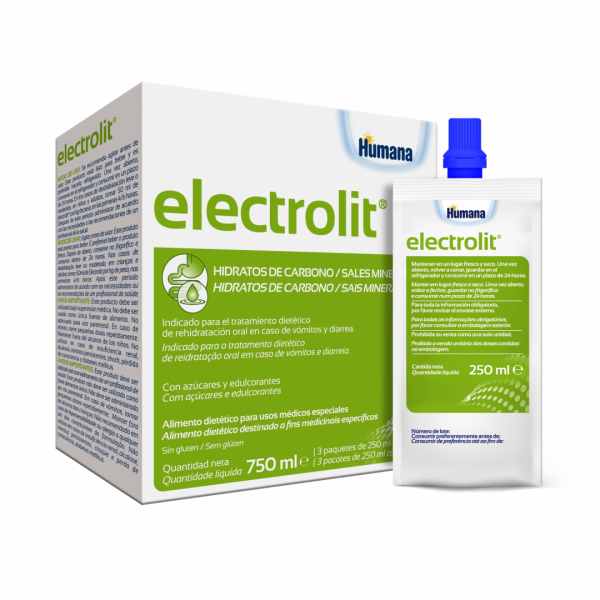 Electrolit Solução Oral 3x250ml