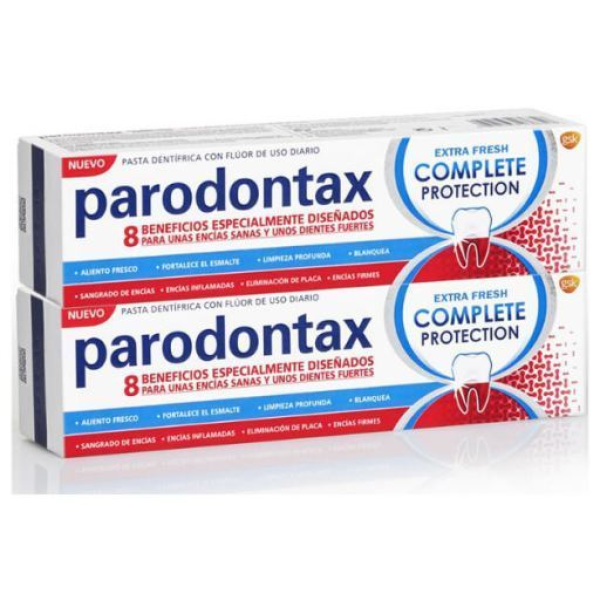 Parodontax Complete Protection Duo Pasta Dentífrica Extra Fresh 2x75ml com Desconto de 50% na 2ª Embalagem