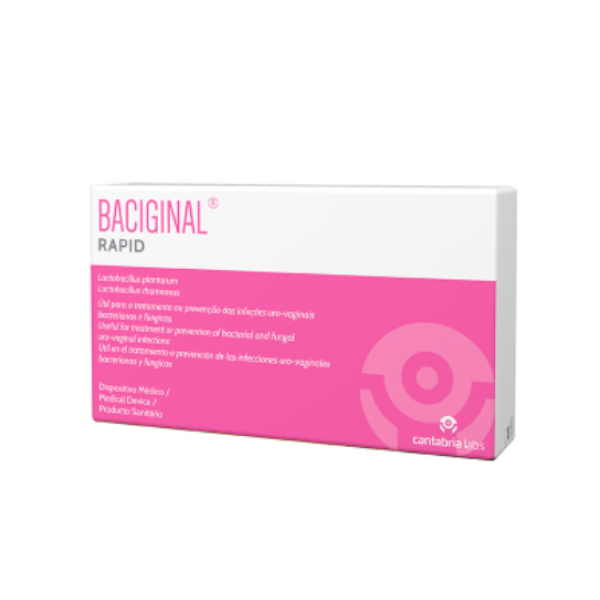 Baciginal Rapid Plus Cápsulas Vaginais x30