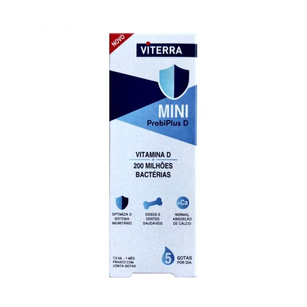 Viterra Mini ProbiPlus D Solução Gotas 7,5ml