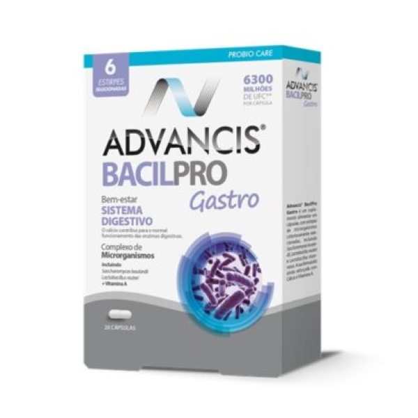 Advancis Bacilpro Gastro x20 Cápsulas