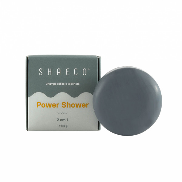 Shaeco Power Shower Champô/Sabão Sólido 100G