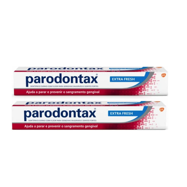Parodontax Extra Fresh Pasta de Dentes 75mlX2 -70% 2ª Unidade