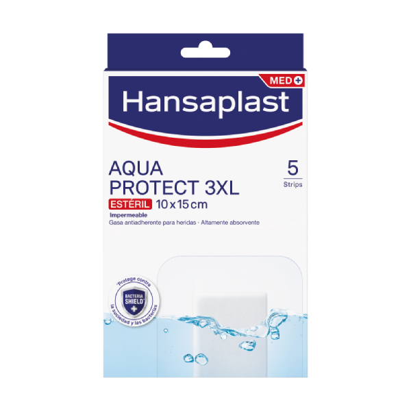 Hansaplast Aqua Protect Pensos 3XL 10x15cm X5