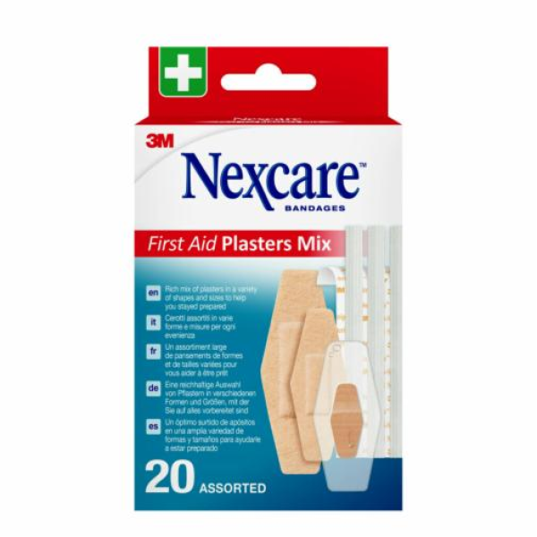 Nexcare First Aid Plaster Mix Pensos X20