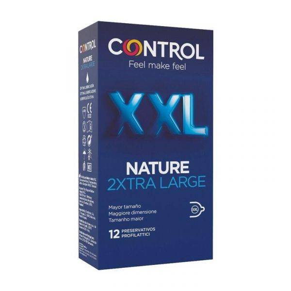 Control Nature XXL Preservativos Xtra Large X12