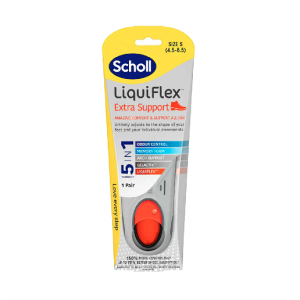 Scholl LiquiFlex Palmilha Suport Extra S