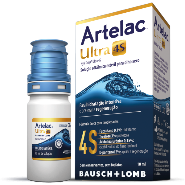 Artelac Ultra 4S Colírio Olho Seco 10ml