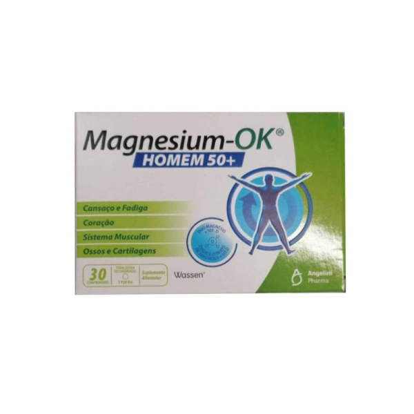 Magnesium-OK Homem 50+ Comprimidos X30