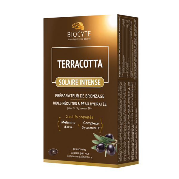 Biocyte Terracotta Solaire Intense X30 Cápsulas