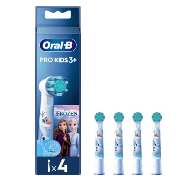 Oral B Kids Frozen Recargas Escova Elétrica X4