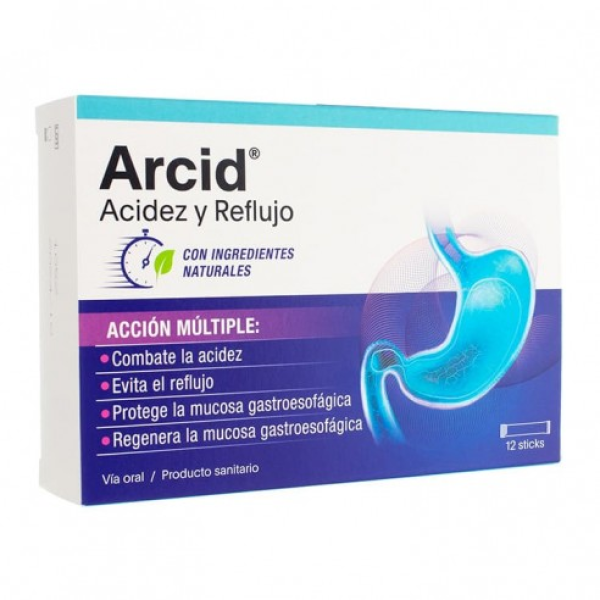 Arcid Solução Oral Saquetas 10ml X12