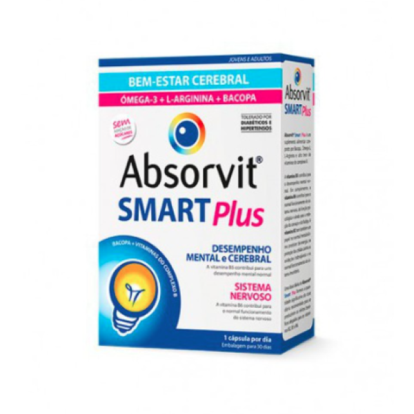 Absorvit Smart Extra Plus 30 Ampolas + 30 Cápsulas