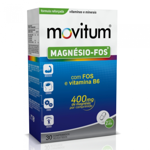 Movitum Magnésio FOS Comprimidos x30