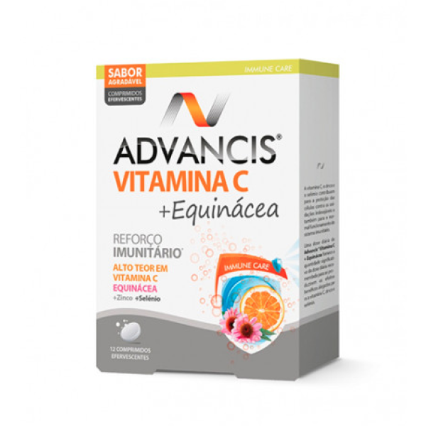 Advancis Vitamina C + Equinácea Comprimidos rimidos Efervescentes x12