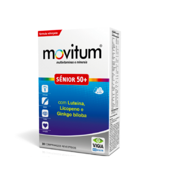 Movitum Sénior 50+ Comprimidos x30
