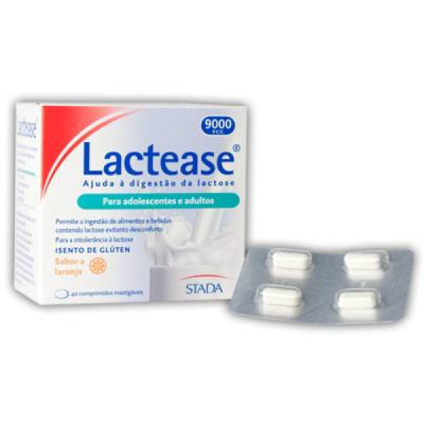 Lactease Comprimidos Mastigáveis X 40