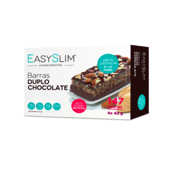 EasySLim Duplo Chocolate Barras 42g x4
