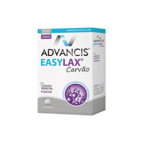 Advancis Easylax Comprimidos Carvão Vegetal+Funcho X45