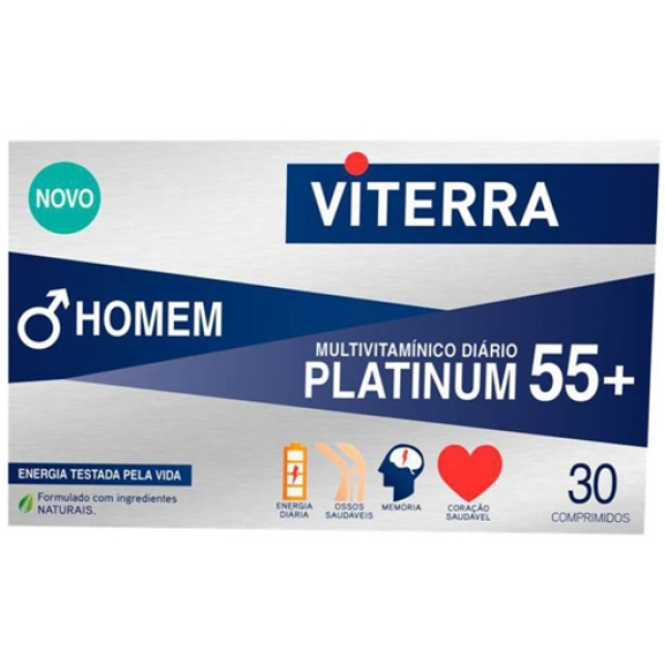 Viterra Homem Platinum 55+ Comprimidos x30